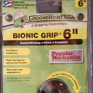 NEW Loggerhead Tools 6" Bionic Grip Adjustable Wrench Multiple Sizes